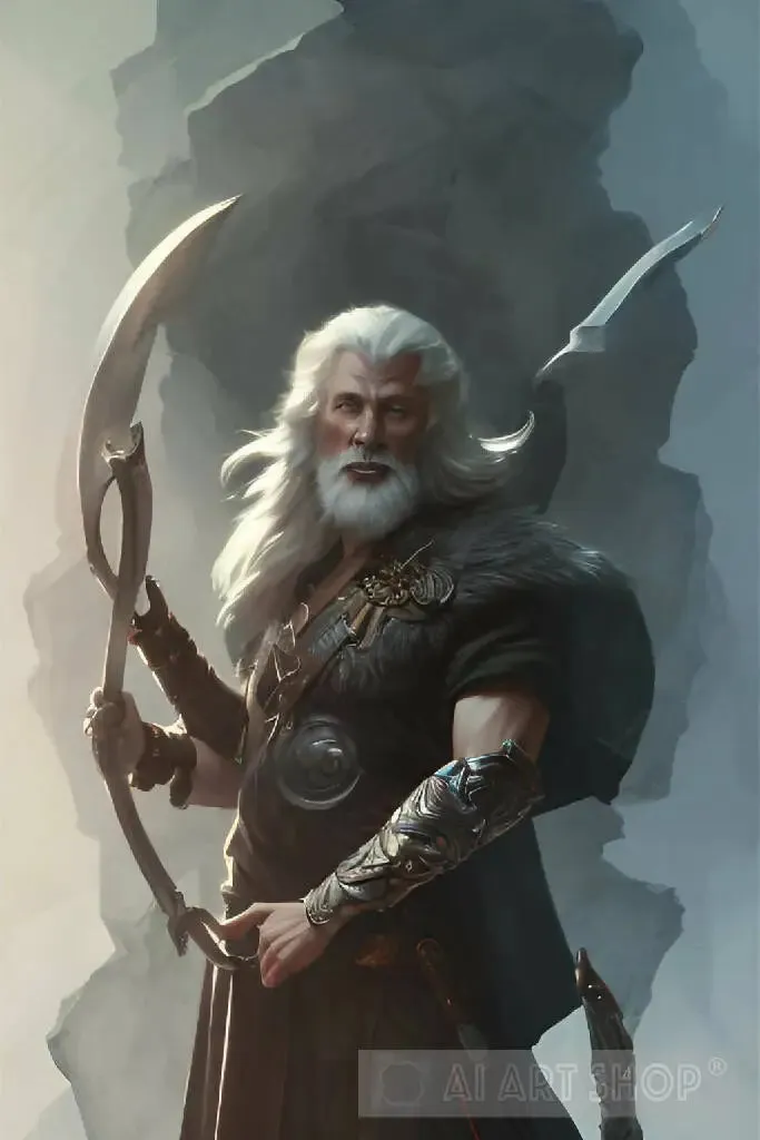 AI Art Shop AI Art odin art print