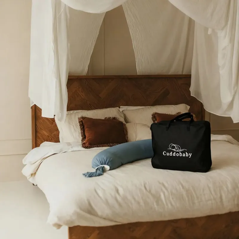 Cuddobaby pregnancy body pillow for full-body support