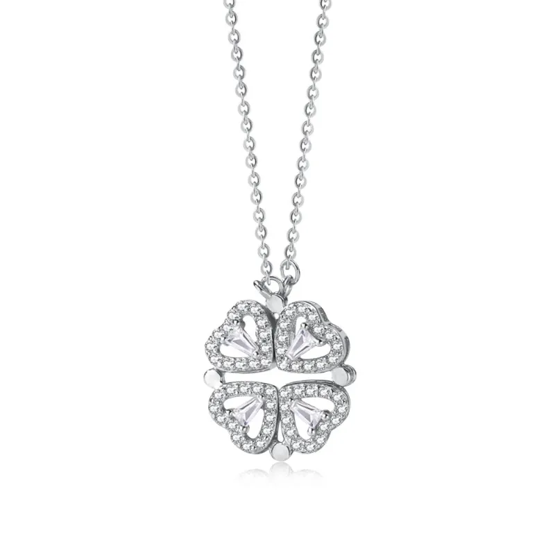 Glazdjewels magnetic heart necklace