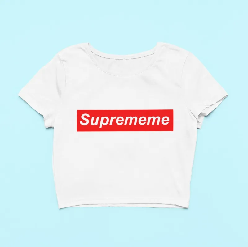 The Static Store supreme crop top
