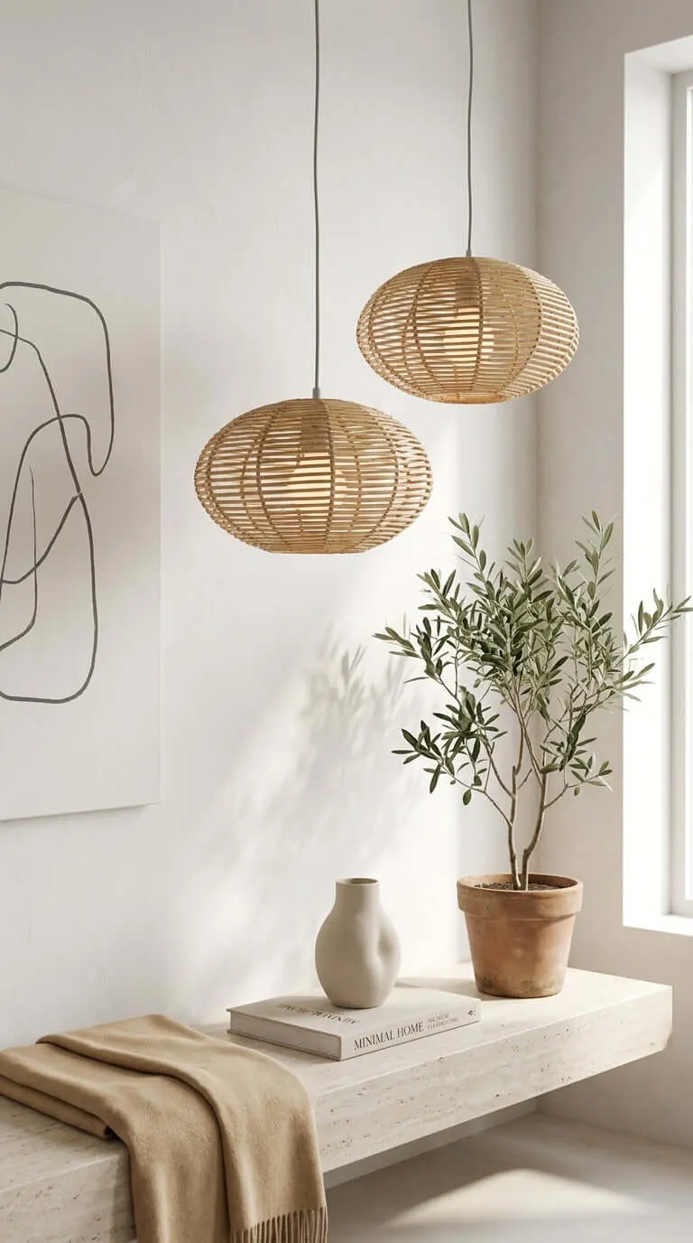 ThaiHomeShop wicker hanging lights