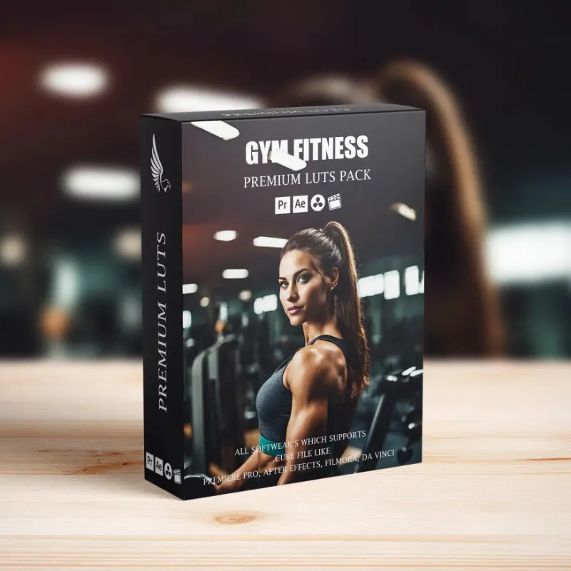 AAA PRESETS gym luts for fitness video color grading