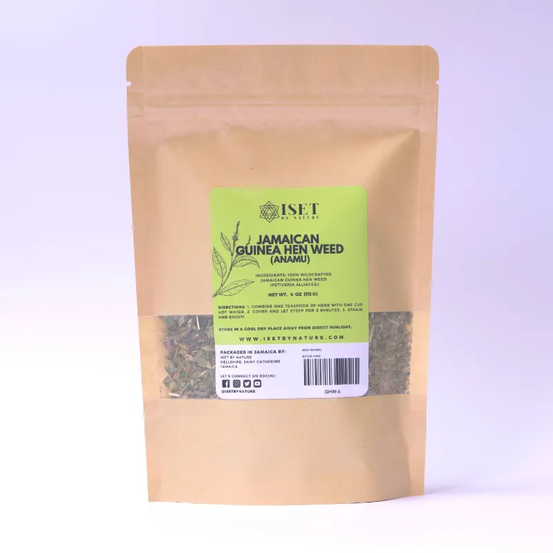 Iset by Nature guinea hen weed herbal remedy
