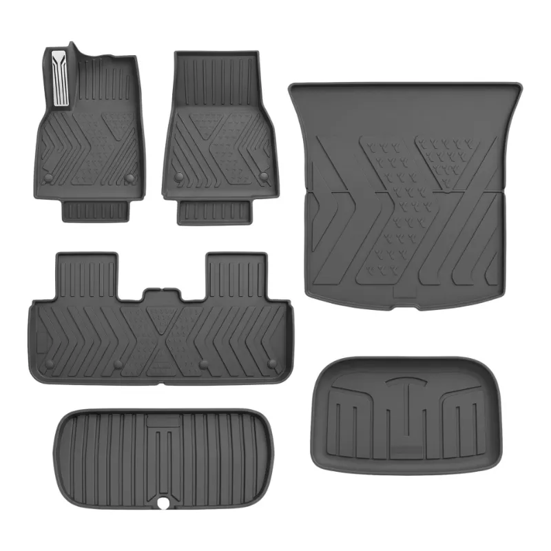 SUPER LINER tesla model y floor mats for custom interior protection