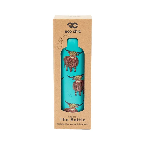 Eco Chic cow water bottle