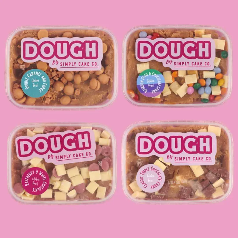 Simply Cake Co edible cookie dough tub