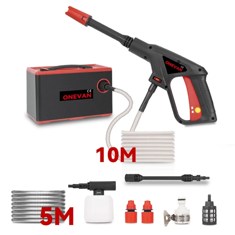 ONEVAN battery powered pressure washer for cord-free outdoor cleaning