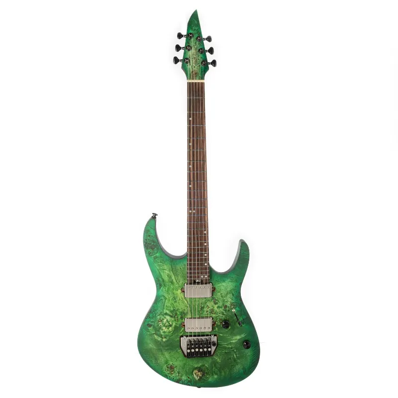 EART GUITAR green electric guitar