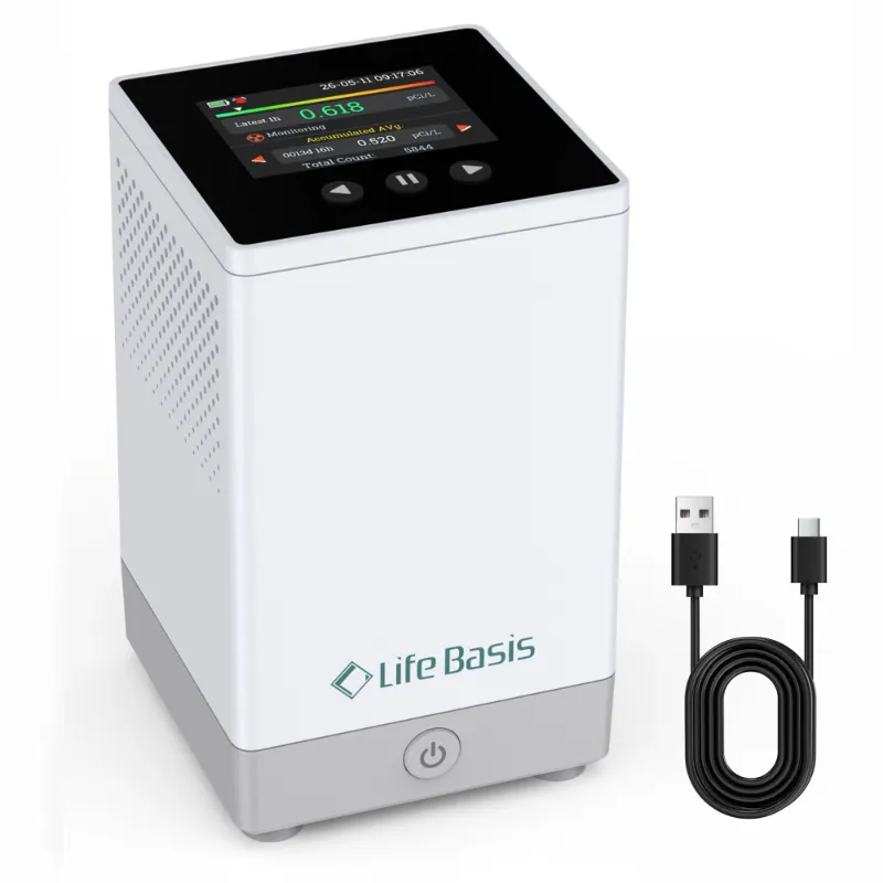 LifeBasis radon detector air quality monitor