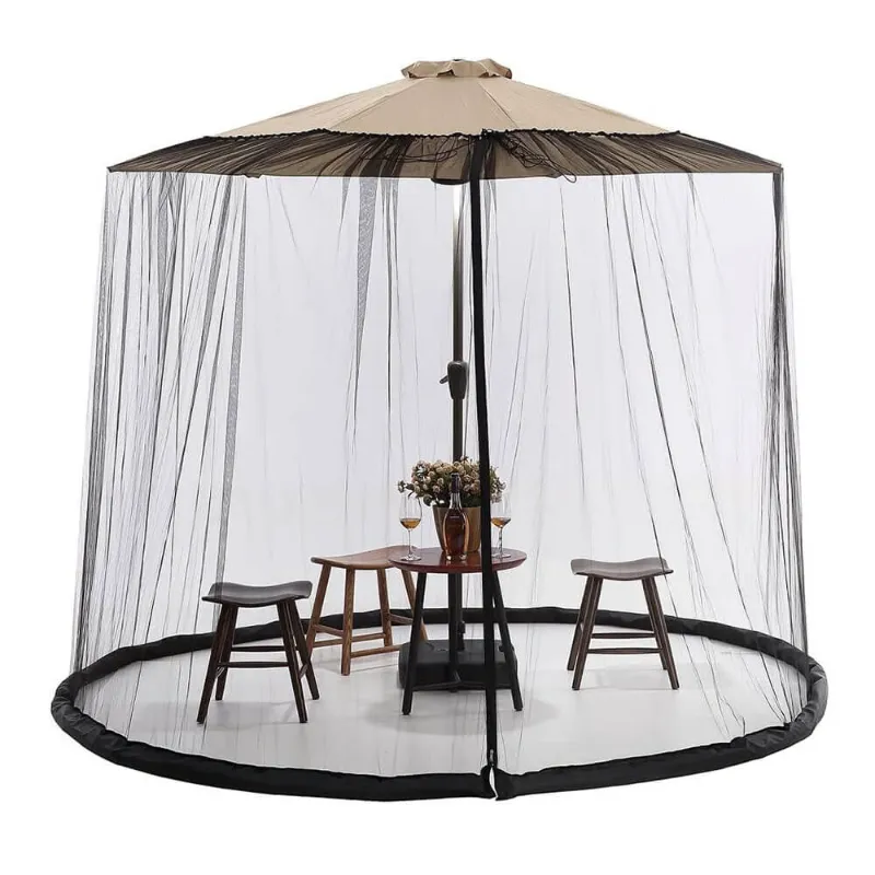 Lygfzf umbrella net for organized drying and storage