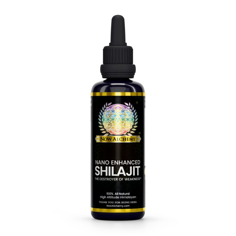 Now Alchemy liquid shilajit mineral supplement