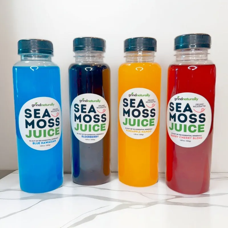 Grind Naturally Organics sea moss juice