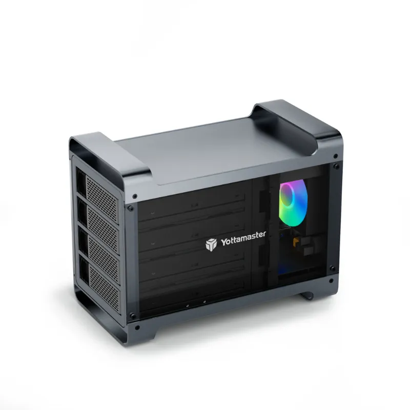 Yottamaster 4 bay hard drive enclusure