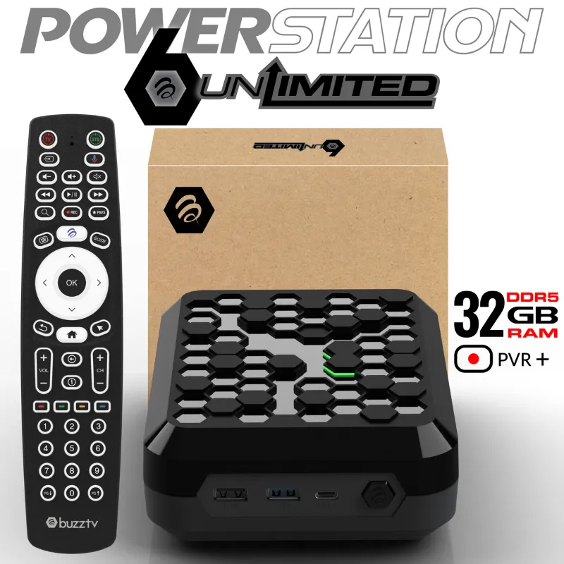BuzzTV Direct buzztv powerstation 6 streaming device