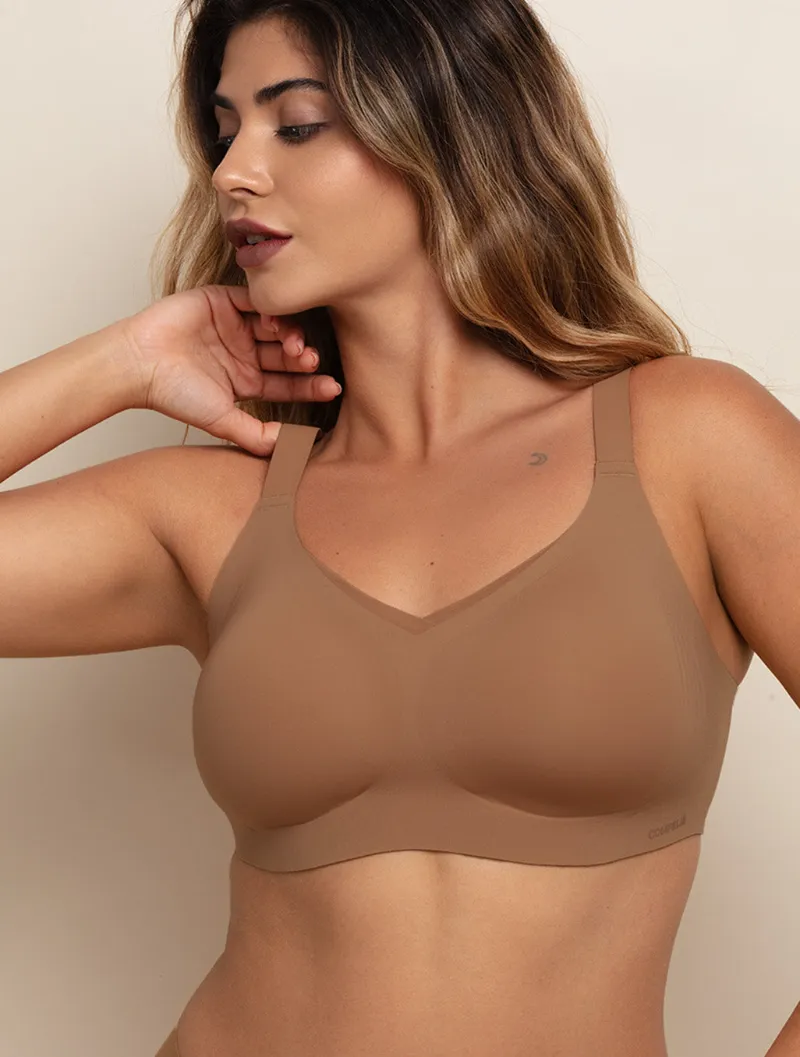 Comfelie seamless jelly bra with smooth finish