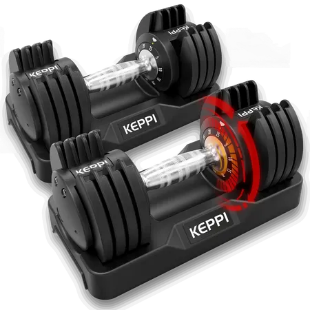 Keppi Fitness 25 lb dumbbells