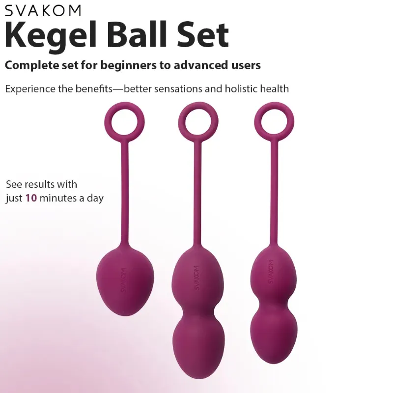 SVAKOM kegel balls for pelvic floor exercises