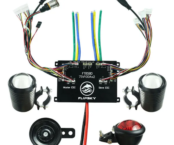 MAXKGO Flipsky FT85BD VESC-based electronic speed controller