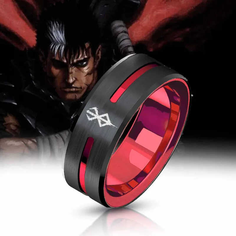 Mugen Sense berserk ring anime jewelry