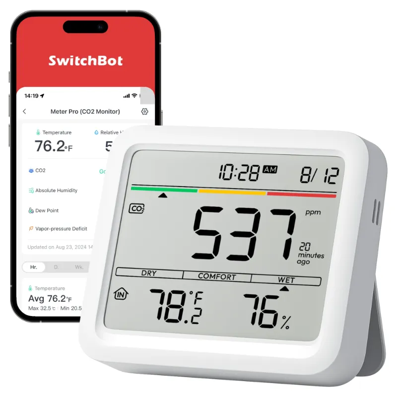SwitchBot co2 monitor device