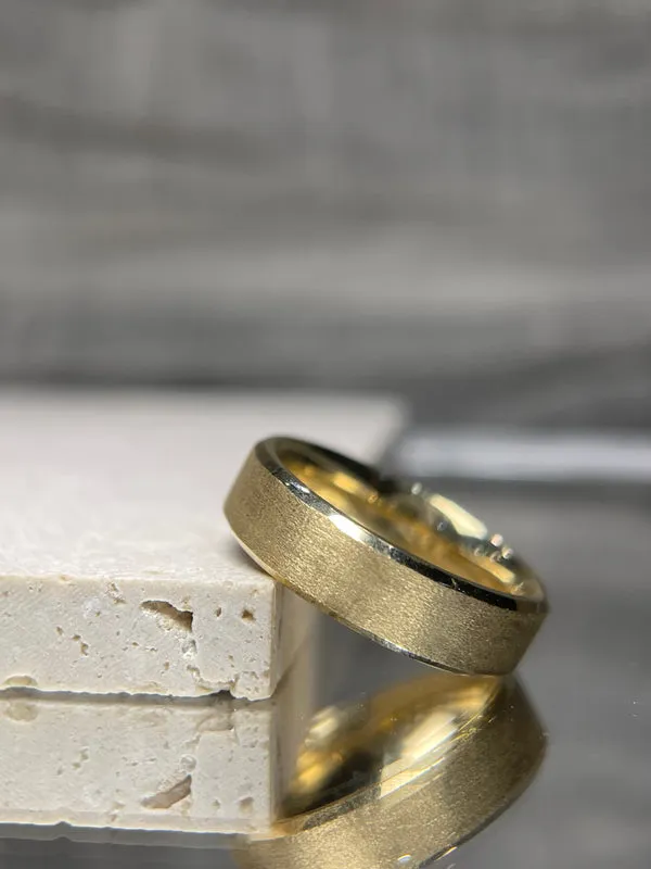 North and South Jewelry mens 14k gold ring
