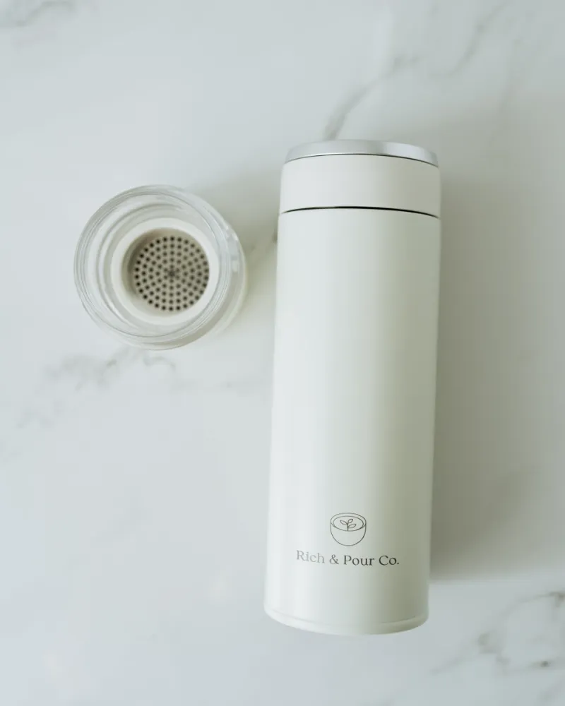 Rich and Pour tea tumbler