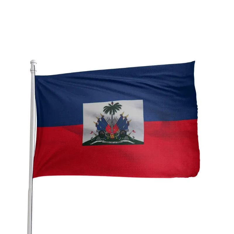 Atlantic Flagpole haiti flag