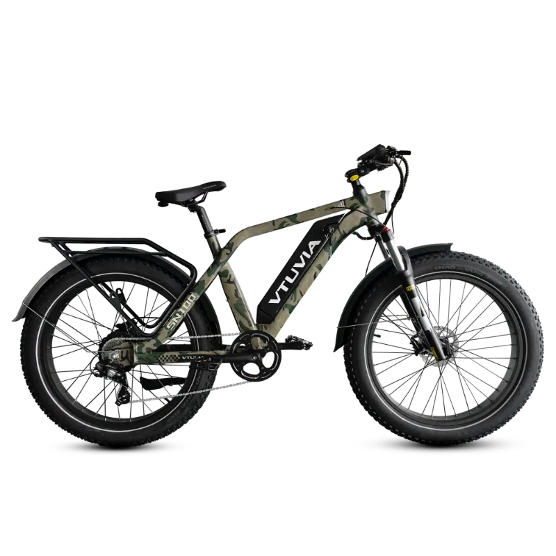 Vtuvia Ebike Class 1 electric bicycle with pedal-assist system