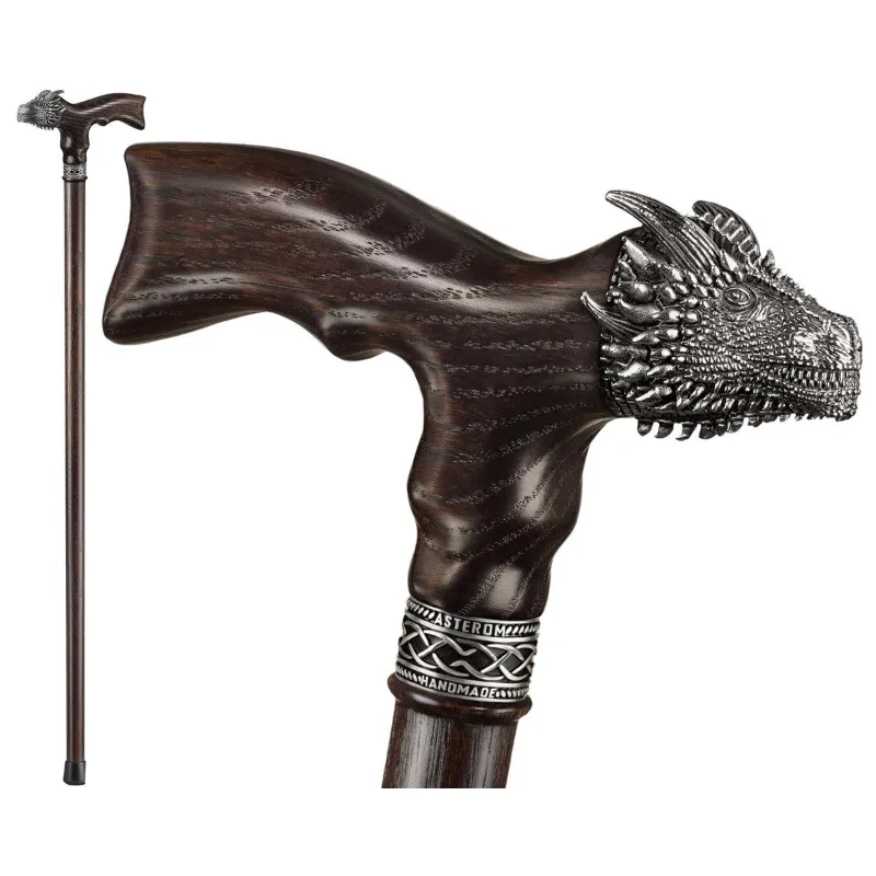 Stick Your Cane dragon walking cane with dragon motif