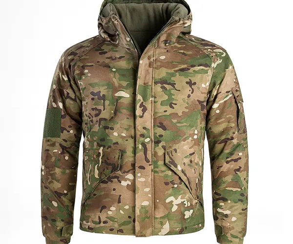 Falour tactical fleece jacket designed for warmth and durability in outdoor conditions