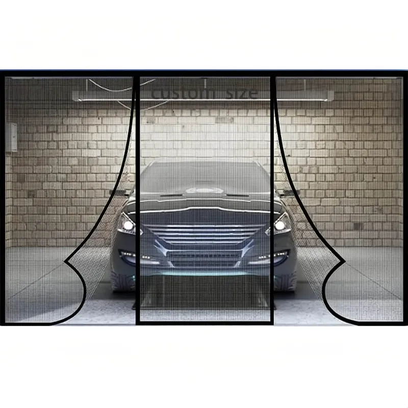 Lygfzf roll up garage door screen for convenient storage