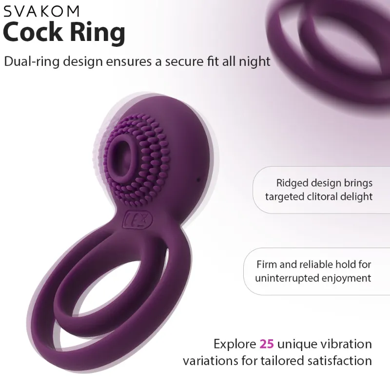 SVAKOM vibrating cock ring