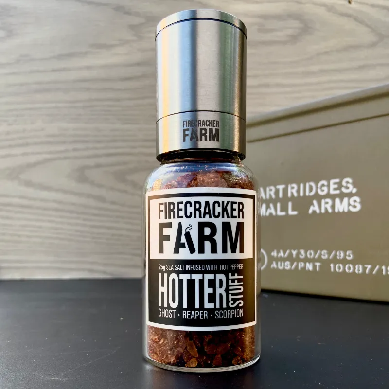 Firecracker Farm hot salt flavored salt