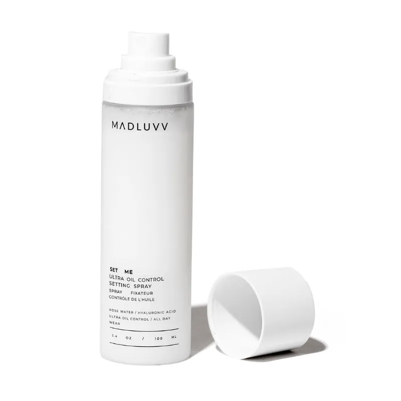 Madluvv setting spray bottle for long-lasting makeup hold
