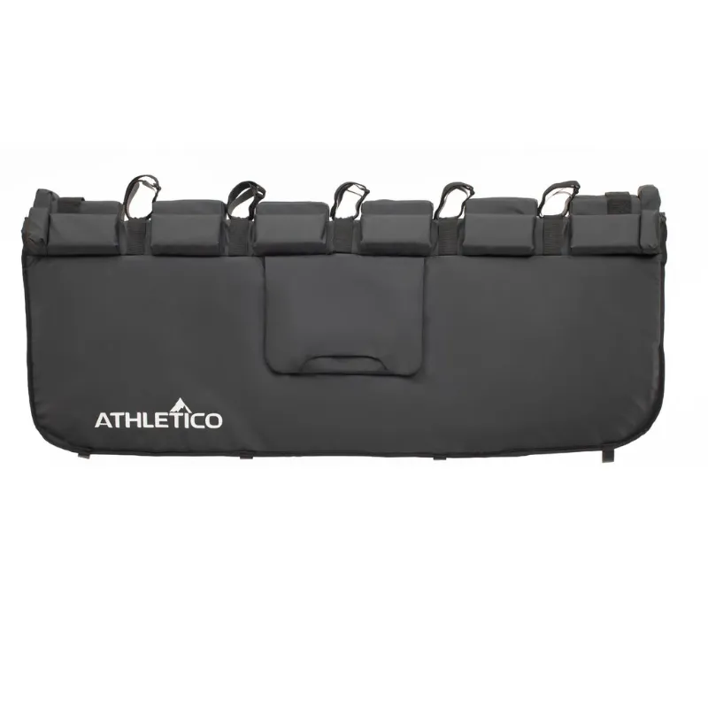 Athletico tailgate bike pad for securing bikes in a truck bed