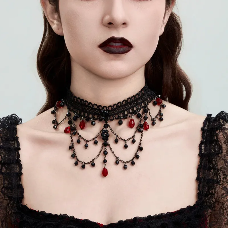 My Steampunk Style lace choker