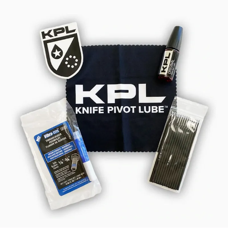 Knife Pivot Lube knife cleaning kit