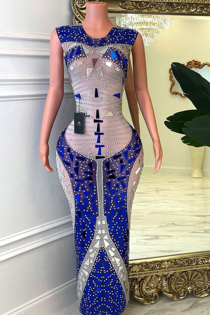 Amekana real mirror dress