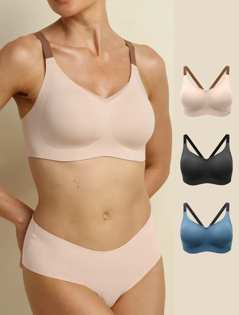 Comfelie bra jellies with transparent jelly material