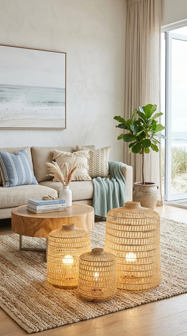 ThaiHomeShop boho floor lamp