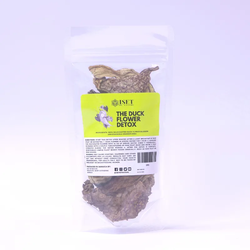 Iset by Nature duck flower detox blend