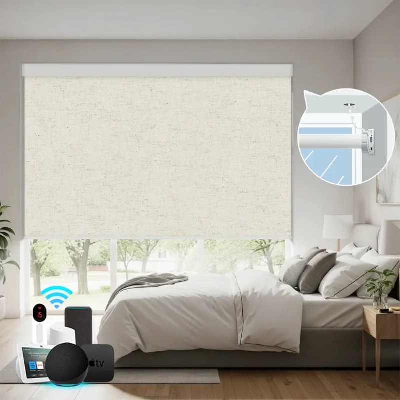 Bringnox electric blackout blinds with motorized operation