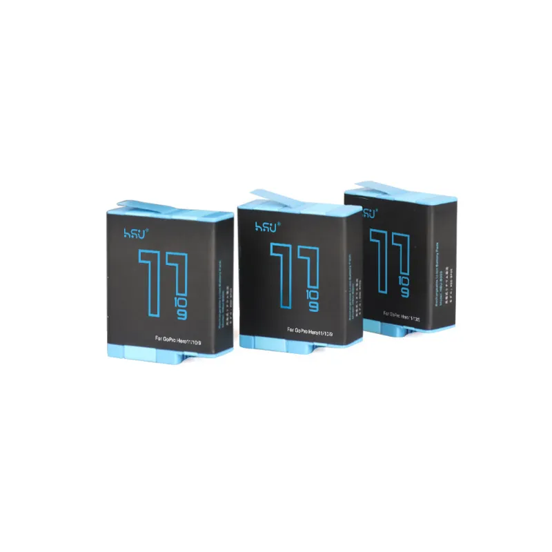 HSUSHOP GoPro Hero 10 battery replacement for extended camera runtime