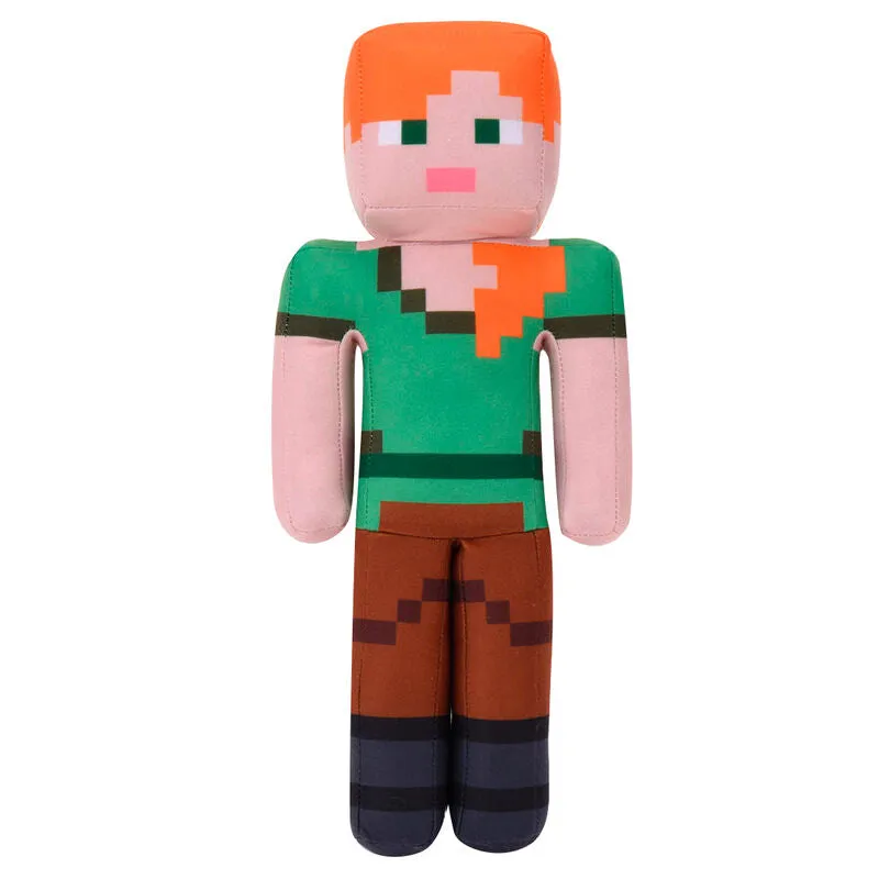 Peluche Kingdom Minecraft sheep plush with fluffy white wool