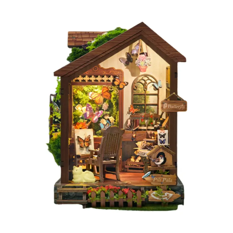 Book Nook World best butterfly house kit for kids