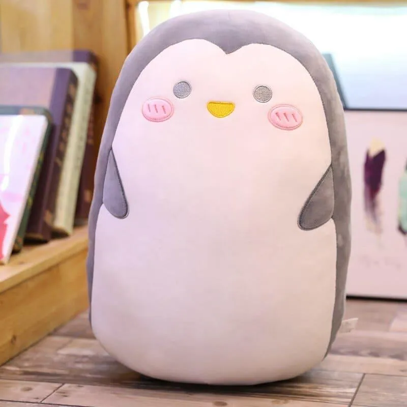 Peluche Kingdom giant penguin stuffed animal standing tall