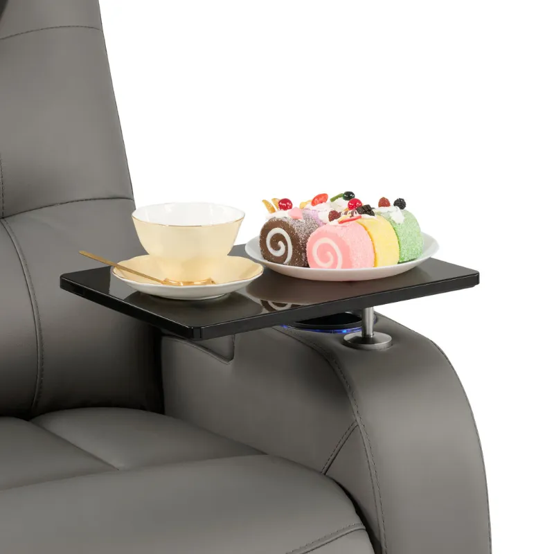 Comfiroom swivel table for recliner