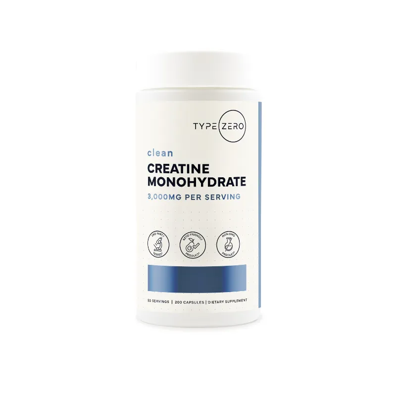 Type Zero Health creatine capsule supplement