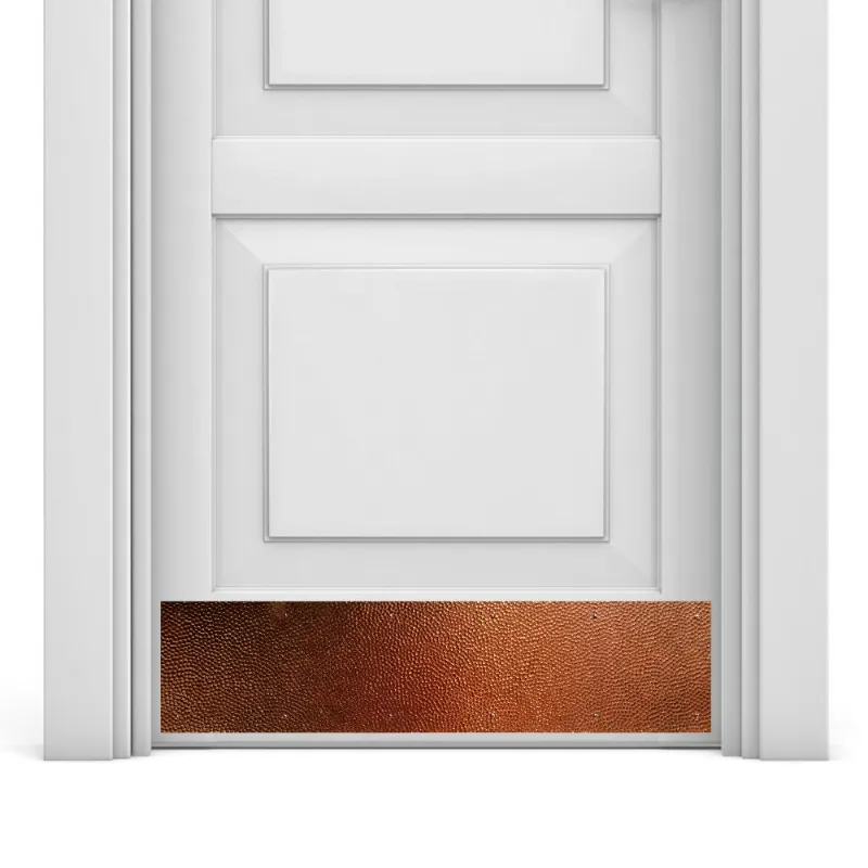 Deck the Door Decor front door kickplate