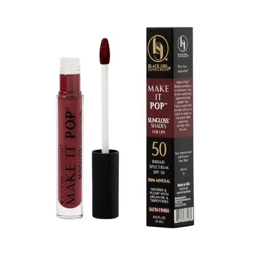 Julo Shop Black Girl Make It Pop Sun Gloss SPF 50